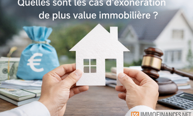 Quelles sont les cas d&rsquo;éxonération de plus value immobilière ?