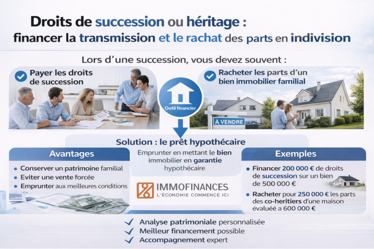 comment financer droits de succession donation