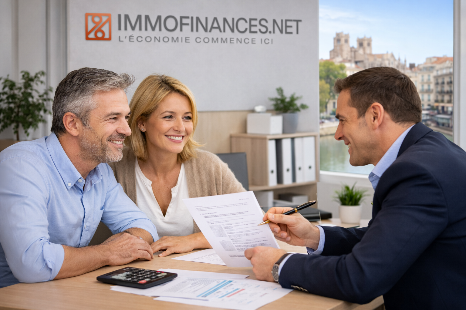 rachat de crédits narbonne avce un courtier local Immofinances