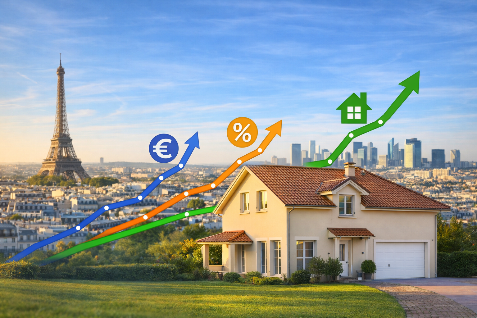 évolution prix immobilier 50 ans