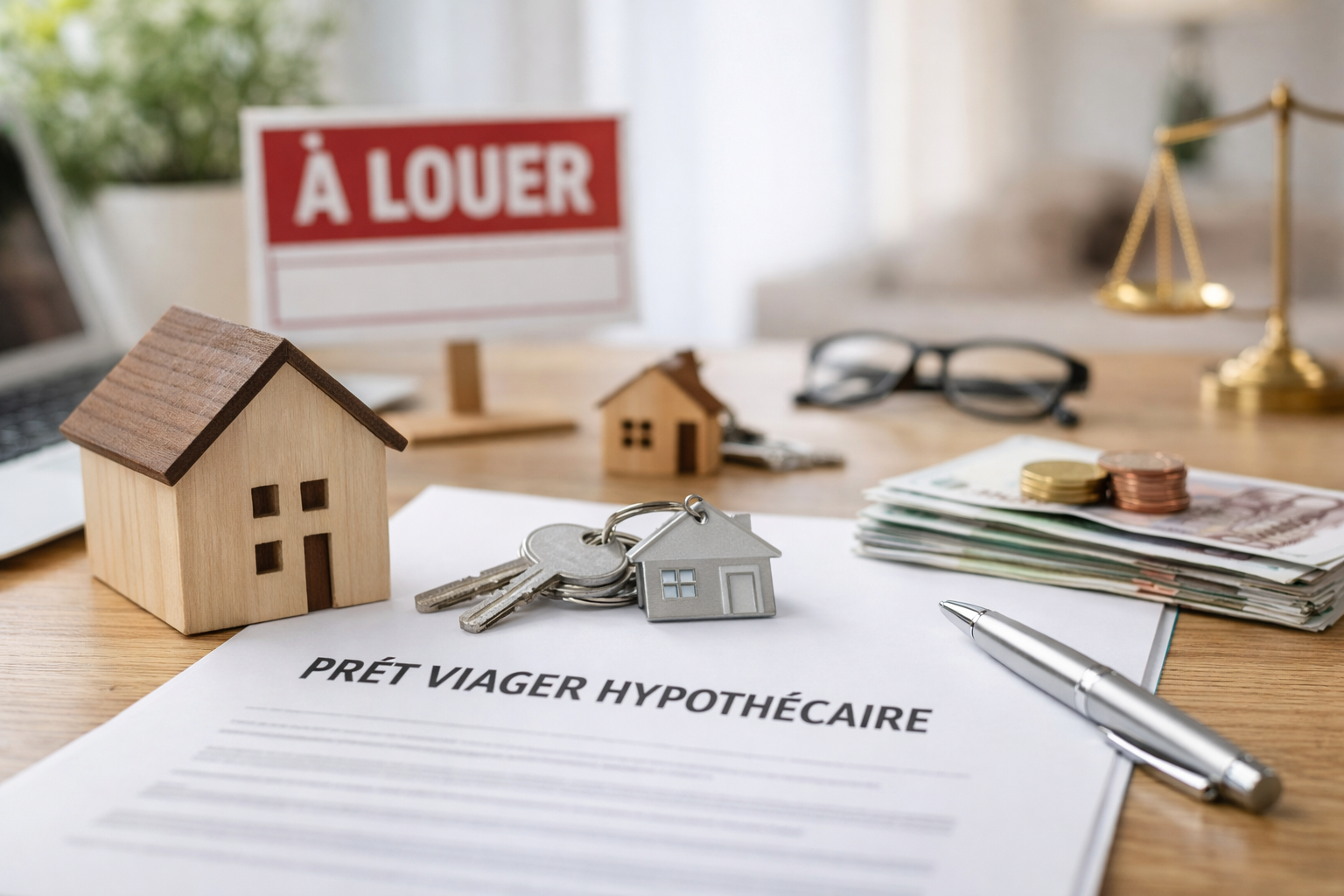 prêt viager hypothécaire louer bien hypothéqué