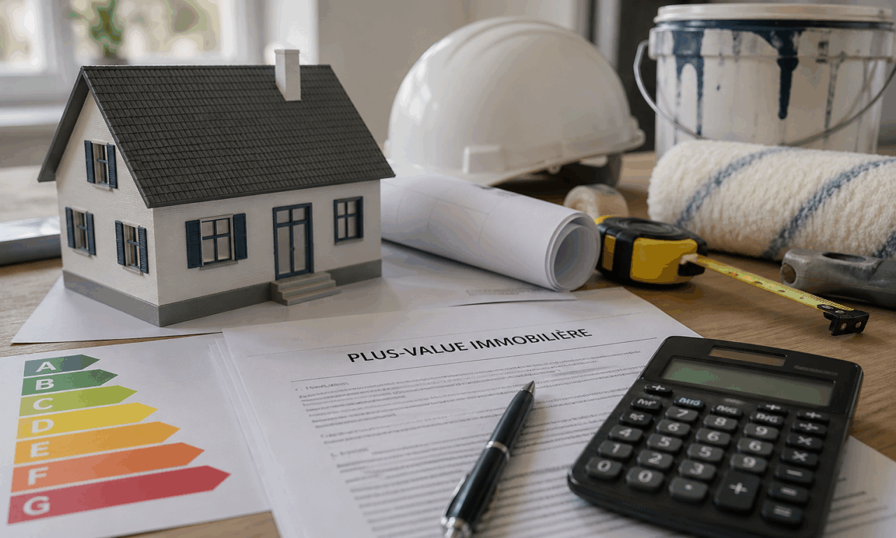 plus-value immobiliere attention aux travaux