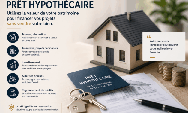 Prêt hypothécaire : utiliser son patrimoine immobilier pour financer ses projets
