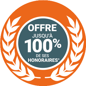 offre jusqu 100 % de ses honoraires